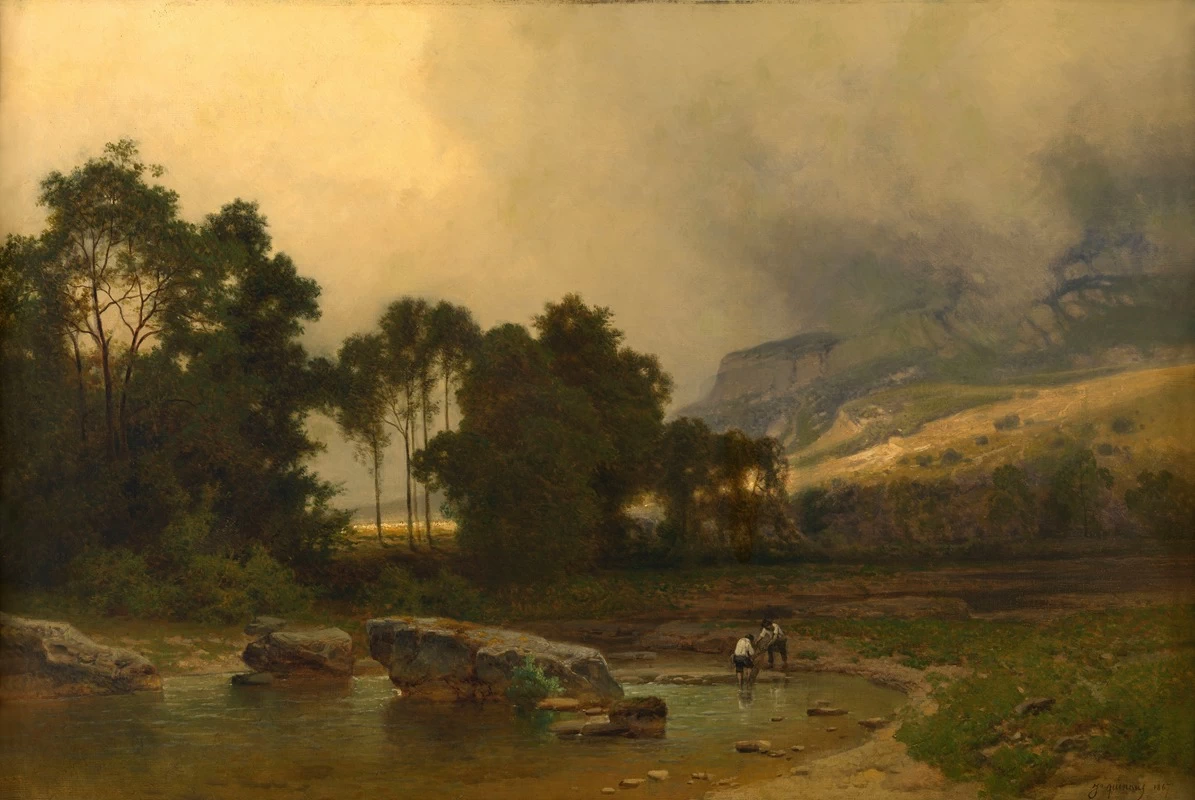 Paesaggio in Savoia (1867)